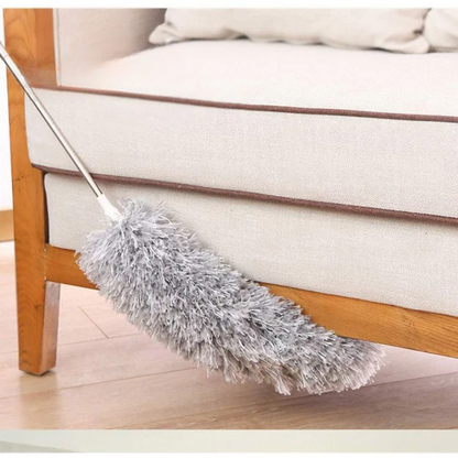 Extendable Telescope Microfiber Duster Long Handle For Cleaning Dust, Dirt And Stains Fan Duster High Quality