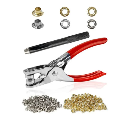 Tich Button Machine Plier Metal Mody With 50 Button