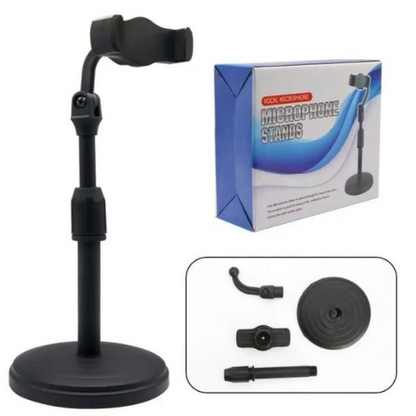 Multifunction Mobile Tripod Stand Mini Tripod Stand Mobile Holder Adjustable Height & Angle Phone Holder